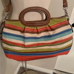 Striped Multicolor Fossil Women's Bag